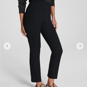 SPANX Slim High-Waist Black Ponte Skinny Pants